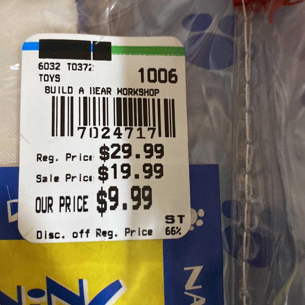 Build A Bear Beary Beginning Bear. - Picture 6 of 6